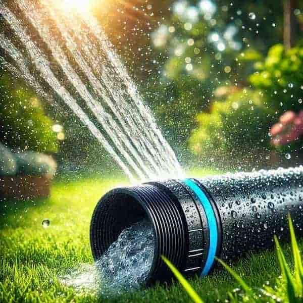 لوله پلی اتیلن دو جداره مقاوم و مستحکم مناسب لوله کشی آبیاری مزارع